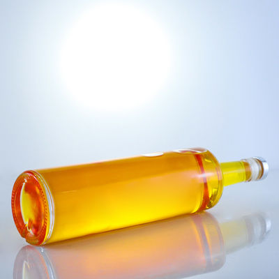 Bouteille en verre de 750 ml pour le champagne, le gin, le rhum, le cognac, la tequila, le whisky, le liqueur, le coton.