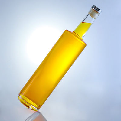 Bouteille en verre de 750 ml pour le champagne, le gin, le rhum, le cognac, la tequila, le whisky, le liqueur, le coton.