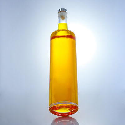Bouteille en verre de 750 ml pour le champagne, le gin, le rhum, le cognac, la tequila, le whisky, le liqueur, le coton.