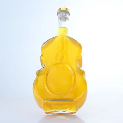Bouteille en verre pour vin et boissons de surface décalée 350 ml 500 ml 750 ml