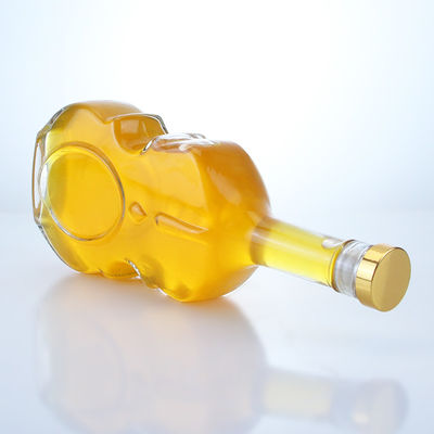 Bouteille en verre pour vin et boissons de surface décalée 350 ml 500 ml 750 ml