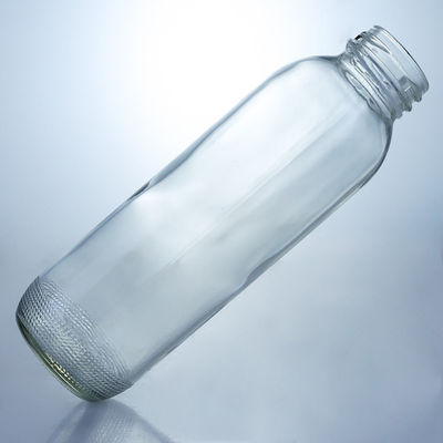 Bouteilles de verre glacé claire personnalisées pour les boissons et le collier de verre dans votre budget