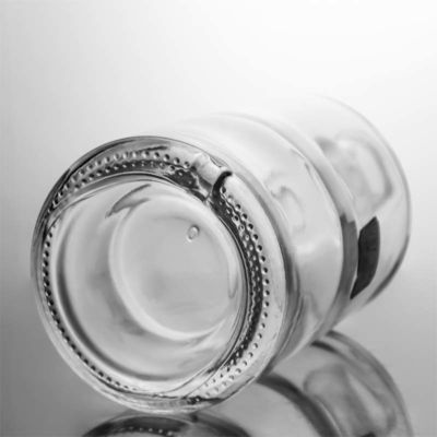 Bouteille en verre de 750 ml à 1000 ml en forme ronde avec liège de bois pour le whisky