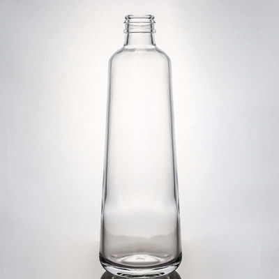 Bouteille en verre clair pour le gin, le rhum, la vodka et le whisky 580ml 1000ml