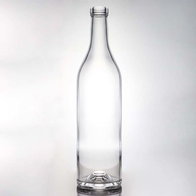 500 ml 750 ml 1000 ml Bouteille en verre pour boissons jus de bière vodka whisky clair ou sur mesure
