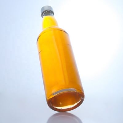Capille à vis personnalisée 500 ml 700 ml Tequila clair de flint Whisky Vodka Bouteille en verre