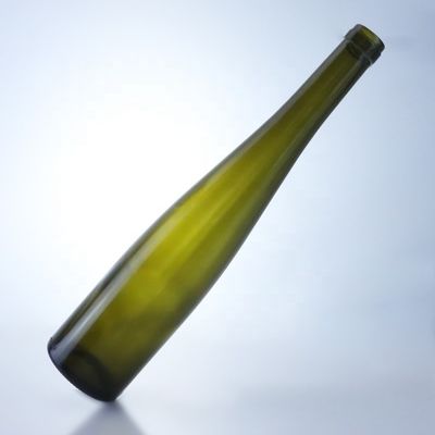 520 ml / 700 ml Bouteille de verre vert antique élégante pour le whisky Vodka Tequila Gin Rum