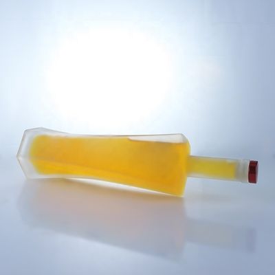 750 ml bouteilles en verre de vodka et de whisky avec liège pour le collier de stockage de boissons