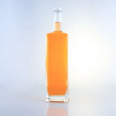Bouteille en verre à fond épais de 750 ml pour boissons alcoolisées boissons alcoolisées vin whisky vodka gin