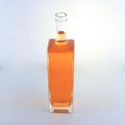 Bouteille en verre à fond épais de 750 ml pour boissons alcoolisées boissons alcoolisées vin whisky vodka gin