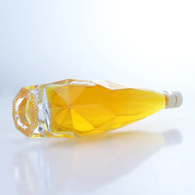 Bouteille en verre de 750 ml de whisky vodka et spiritueux pour alcool