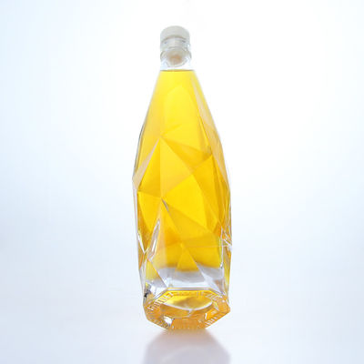 Bouteille en verre de 750 ml de whisky vodka et spiritueux pour alcool