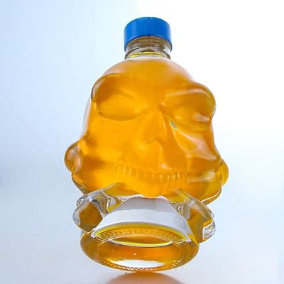 Matériau du collier verre Super Flint Glass 750 ml Bouteille en verre transparent avec bouchon à vis