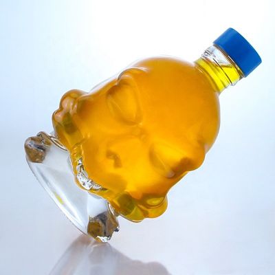 Matériau du collier verre Super Flint Glass 750 ml Bouteille en verre transparent avec bouchon à vis