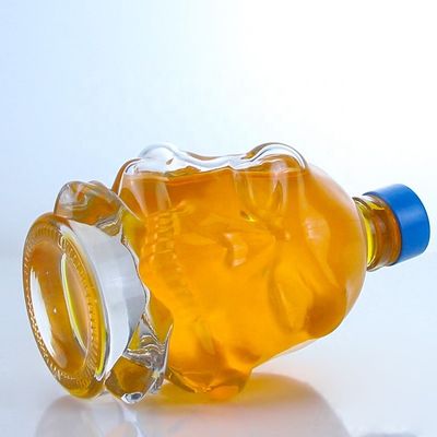 Matériau du collier verre Super Flint Glass 750 ml Bouteille en verre transparent avec bouchon à vis
