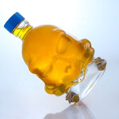 Matériau du collier verre Super Flint Glass 750 ml Bouteille en verre transparent avec bouchon à vis