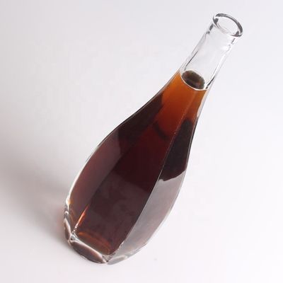 750 ml de verre de flint transparent Liquore vide Rum Gin Spiritueux Vodka Tequila Bouteilles avec liège