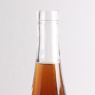 750 ml de verre de flint transparent Liquore vide Rum Gin Spiritueux Vodka Tequila Bouteilles avec liège