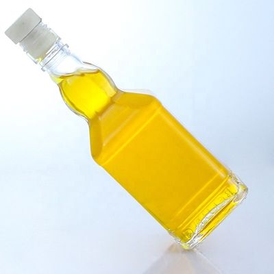 350 ml 500 ml bouchon à vis de verre transparent pour le whisky Vodka Champagne Tequila Gin Rum