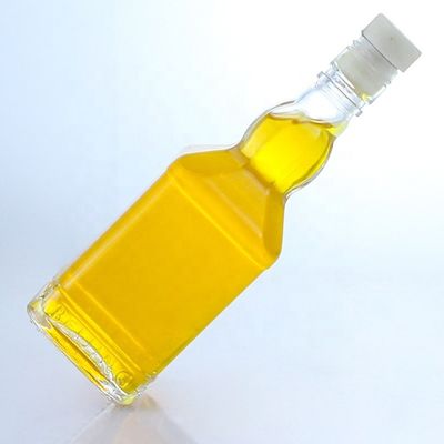 350 ml 500 ml bouchon à vis de verre transparent pour le whisky Vodka Champagne Tequila Gin Rum