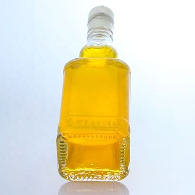 350 ml 500 ml bouchon à vis de verre transparent pour le whisky Vodka Champagne Tequila Gin Rum