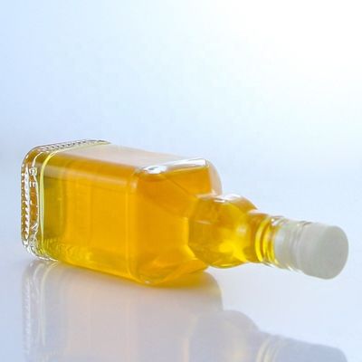 350 ml 500 ml bouchon à vis de verre transparent pour le whisky Vodka Champagne Tequila Gin Rum