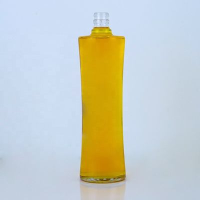 Bouteille en verre pour vodka gin rhum whisky brandy 500 ml 750 ml 1000 ml transparente vide