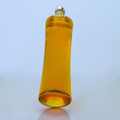 Bouteille en verre pour vodka gin rhum whisky brandy 500 ml 750 ml 1000 ml transparente vide