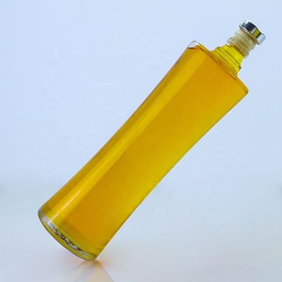 Bouteille en verre pour vodka gin rhum whisky brandy 500 ml 750 ml 1000 ml transparente vide