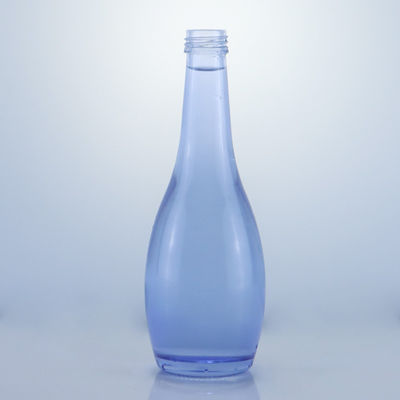 Collier de verre Design unique 2022 Bouteille bleue vide et claire pour Gin Whisky Rum Tequila Brandy