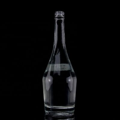 Estampage à chaud personnalisé 700 ml 750 ml Bouteille en verre pour le whisky Gin Vodka Rum Liquor
