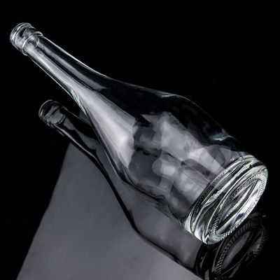 Estampage à chaud personnalisé 700 ml 750 ml Bouteille en verre pour le whisky Gin Vodka Rum Liquor