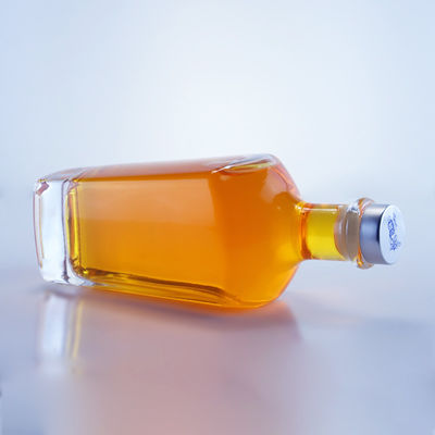 750 ml de vernis clair bouteille en verre pour alcool liquide unique whisky liquide vodka rhum tequila