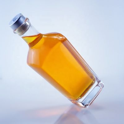750 ml de vernis clair bouteille en verre pour alcool liquide unique whisky liquide vodka rhum tequila