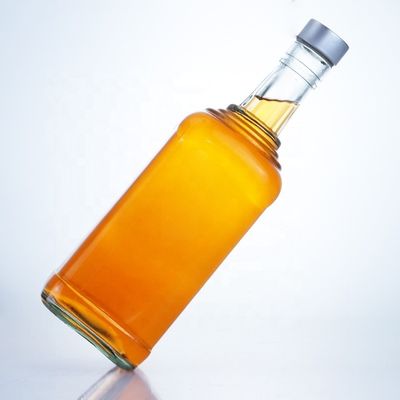 Bouteille en verre à visque à cognac à vin, spiritueux, alcoolisés, champagne, alcool, liqueur OEM
