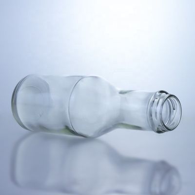 200/375/500/750/1000ml Bouteille en verre à bouchon à vis pour le jus d'eau