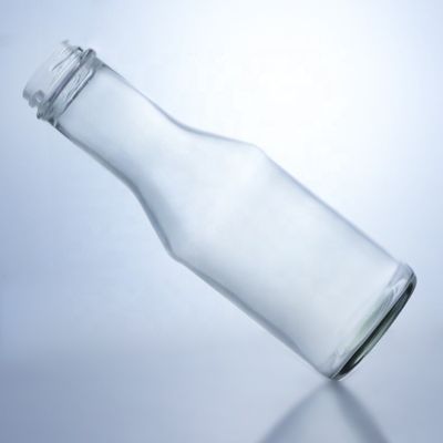 200/375/500/750/1000ml Bouteille en verre à bouchon à vis pour le jus d'eau