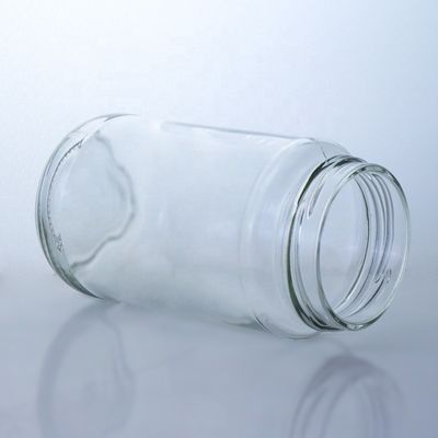 Bouchon à vis de vin élégante 410 ml 500 ml bouteille en verre transparent pour salade sauce au piment ketchup