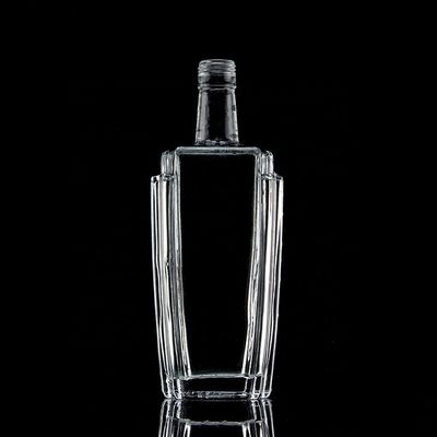 500 ml 700 ml 750 ml bouteille en verre de flint pour le gin et le rhum de champagne