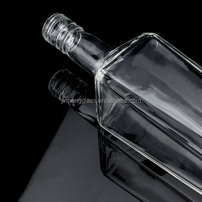 Bouteille vide en verre 500 ml 750 ml 1000 ml en forme spéciale pour vodka whisky gin rhum
