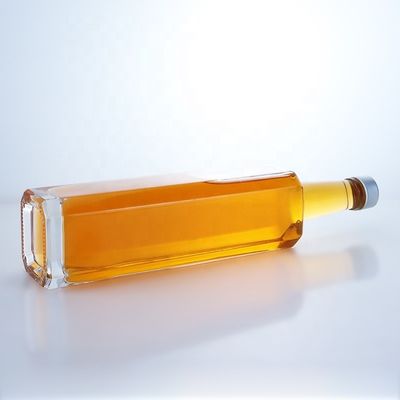 500 ml 750 ml Bouteilles carrées de whisky et de vodka pour les bouteilles de tequila en verre