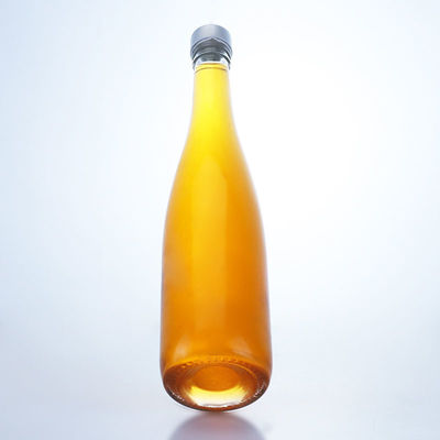 Matériau du collier en verre 750 ml Bouteilles vides de super-friture claires pour la tequila et les liqueurs