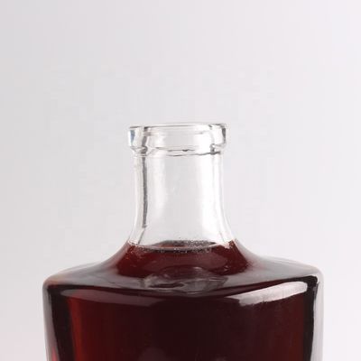 Bouteille en verre transparent de 750 ml/1000 ml pour le champagne