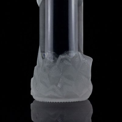 Bouteille en verre de flint transparente de 500 ml, 700 ml et 750 ml pour le gin et le rhum de champagne