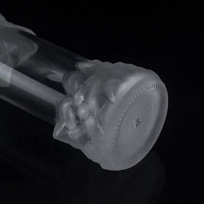 Bouteille en verre de flint transparente de 500 ml, 700 ml et 750 ml pour le gin et le rhum de champagne