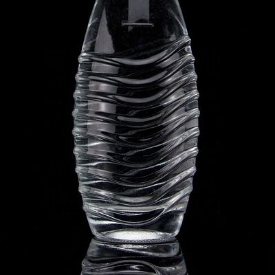 Collier en verre de vodka 750ml 1000ml Gin clair et rhum Champagne Tequila Bouteille de whisky