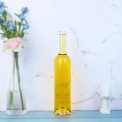 Matériau de base Bouteille en verre pour alcool 500 ml 750 ml 1000 ml pour vodka brandy whisky vin