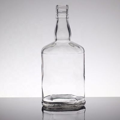 Bouteille de vodka en verre décalée 1 litre 1,75 litre vide 500 ml 700 ml 750 ml bouteille de champagne
