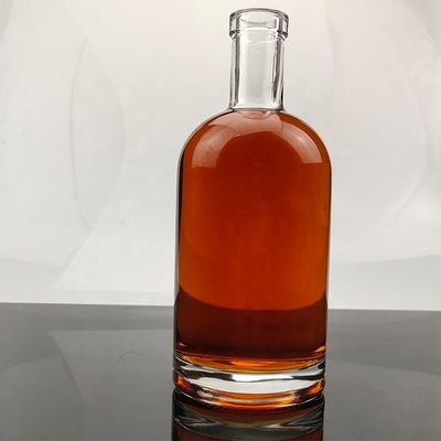 Bouteille en verre de 70cl à 75cl avec logo personnalisé