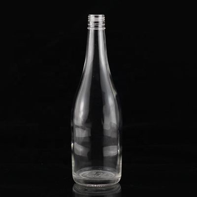 Bouteille d'alcool de saké japonais élégant 500 ml Verre distinctif avec bouchon d'étanchéité